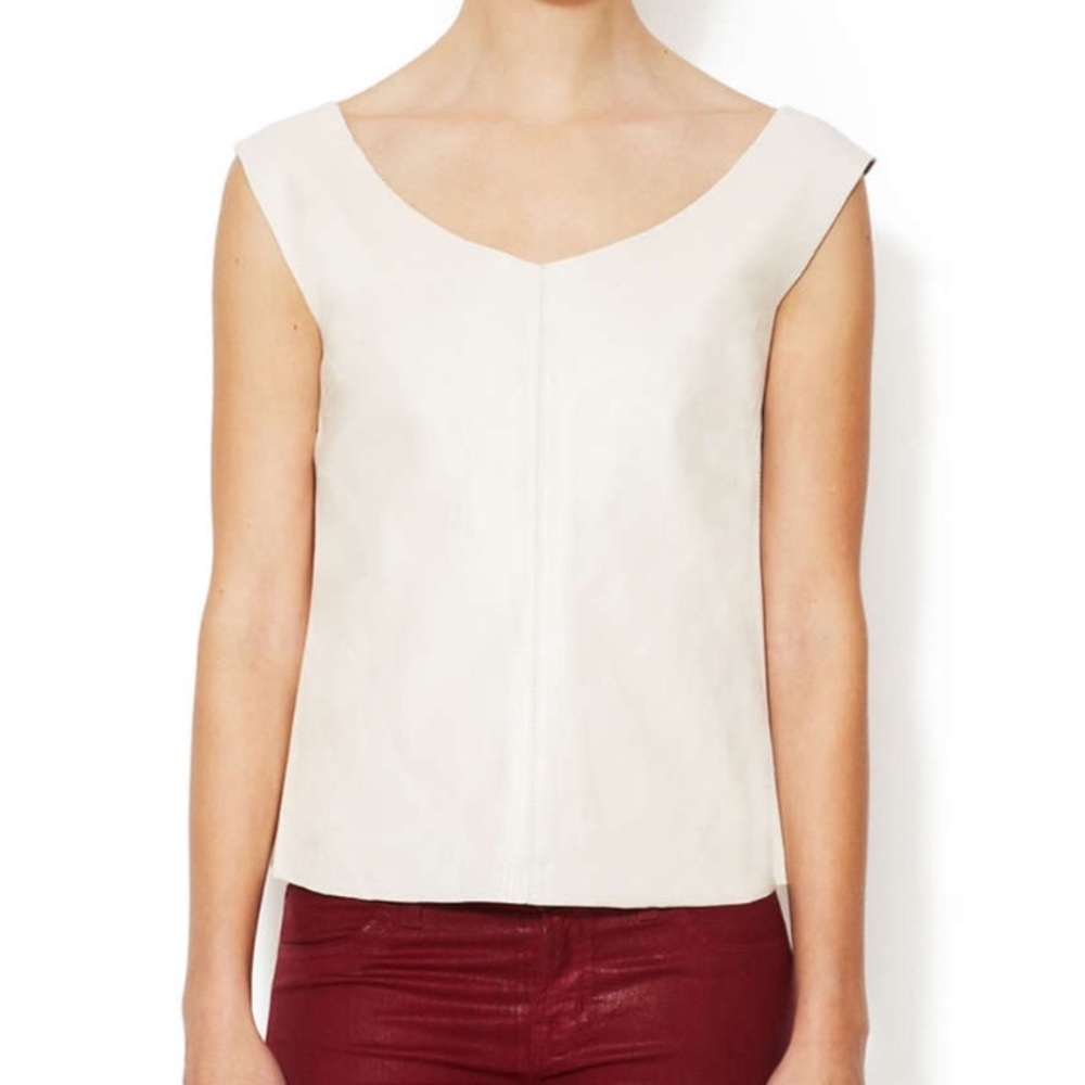 Leather Top